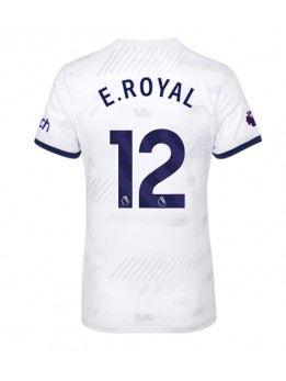 Ženski Nogometna dresi replika Tottenham Hotspur Emerson Royal #12 Domači 2023-24 Kratek rokav